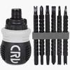 Multifunctional Ratchet Screwdriver Set: 13-in-1 Special-Shaped with 7-in-1 Cross & Flat Heads
