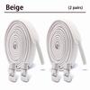 Elastic Laces Sneakers Tennis No Tie Shoe laces Lock Shoelaces without ties Kids Adult Flat Shoelace Shoes Accessories 2Pair