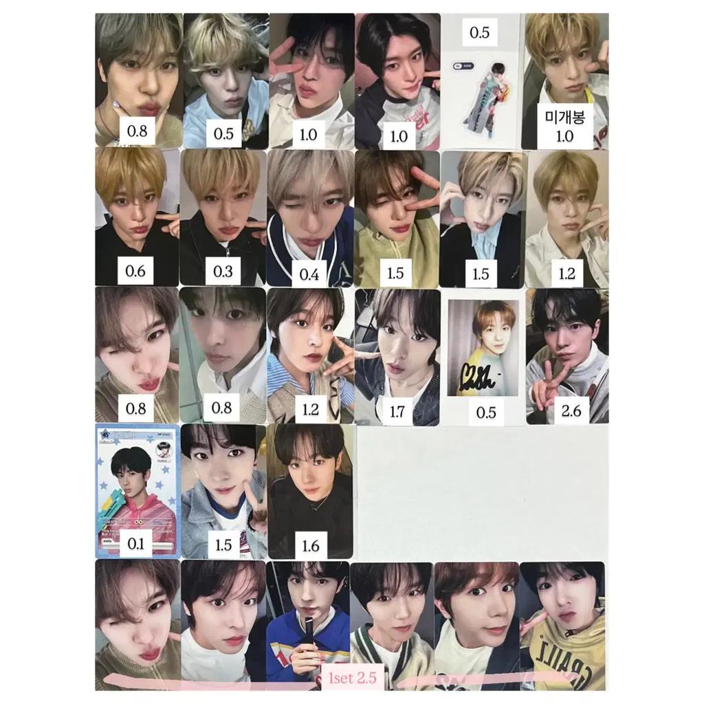 Nct Wish Pop Kms Shanghai Bangkok Songbird Zion Riku Yuushi Photocard