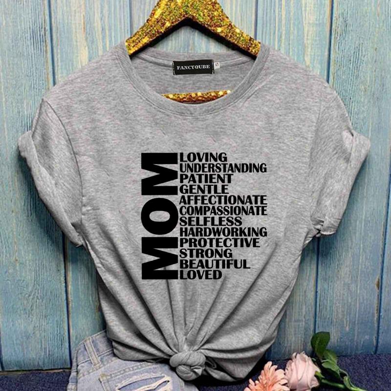 Women's Plus Size Y2K MOM T-Shirt Women's Fashion MOM Summer T-Shirt Tops