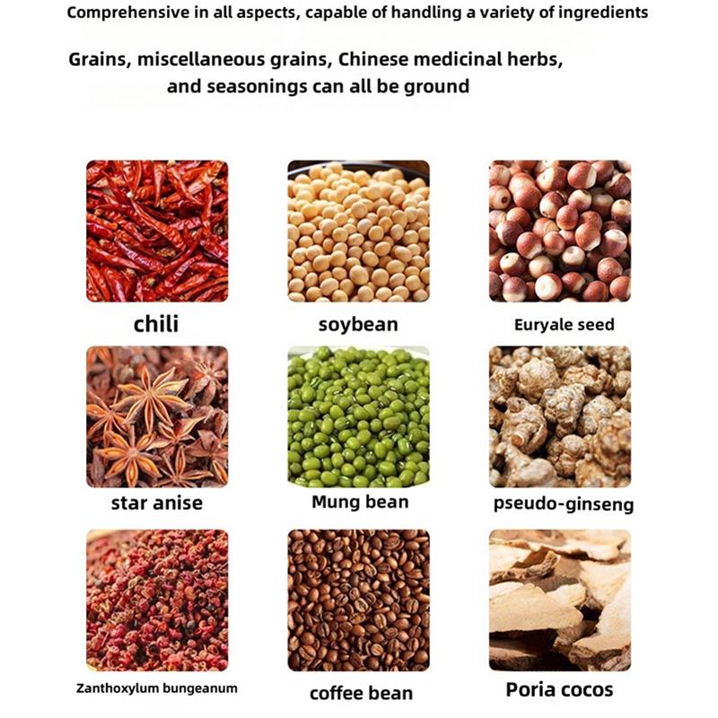 One-Touch Control Electric Coffee Grinder Stainless Steel Fast Grinding Mill Suitable for Coffee Beans Spices Nuts Herbs