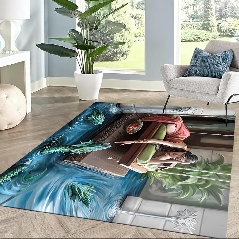 Gothic Style Area Rug Design for Living Rooms Playrooms Kitchen Foyer Antislip Carpet Office home decor Perfect Gift for Friends & Family