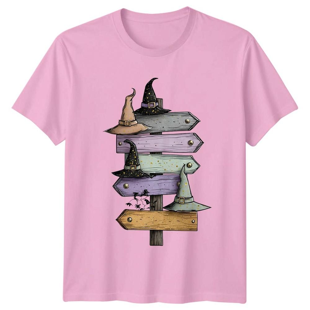 Witches Hat Halloween Spooky Graphic Tee Unisex T Shirt Unisex Unisex Costume Party