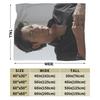 Warm Blanket Airplane Travel Kpop Hyun Bin Bedding Throws Flannel Bedspread For Couch Chair Sofa Bed Funny Sofa Bed Cover