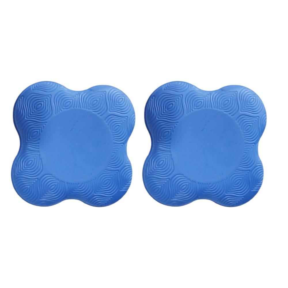 2pcs Soft Yoga Knee Mat Portable Kneeling Protect Pad Elbow Cushion  Yoga Accessories