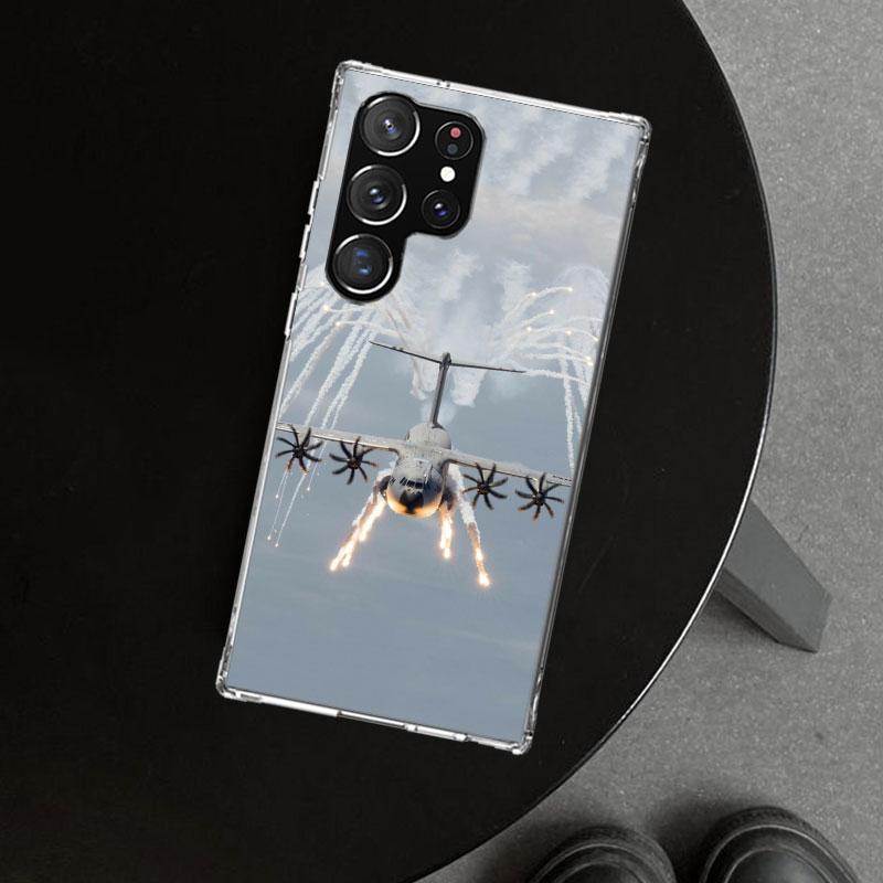 Aircraft Airplane Cool Phone Case Cover for Samsung Galaxy S26 S25 Edge S24 S23 Ultra S22 Plus S21 FE S20 + Art Customized Funda