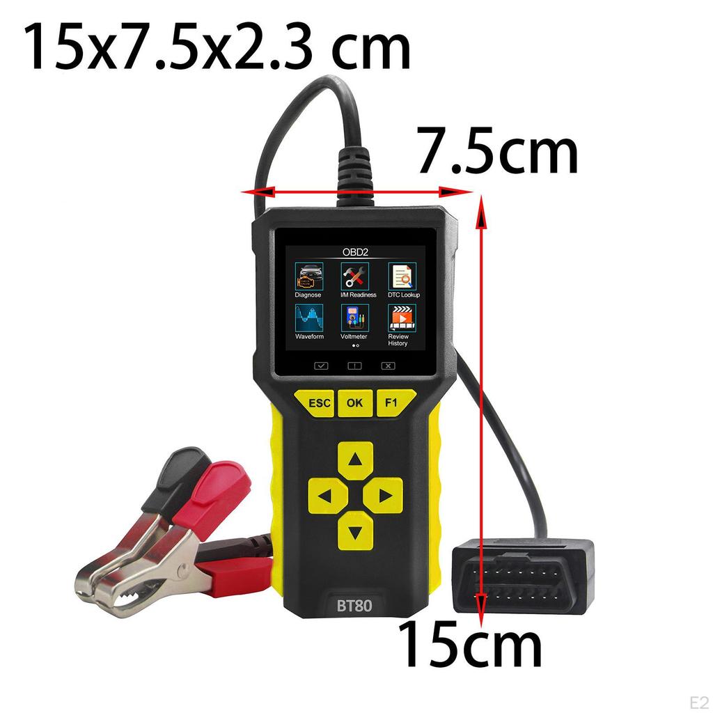 2 In 1 OBD2 Scanner for Cars Engine Light Diagnose Tool