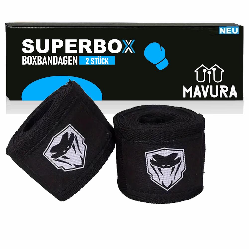 

Набір з 2 боксерських бинтів SUPERBOX для рук, боксу, ММА, кікбоксингу, муай-тай