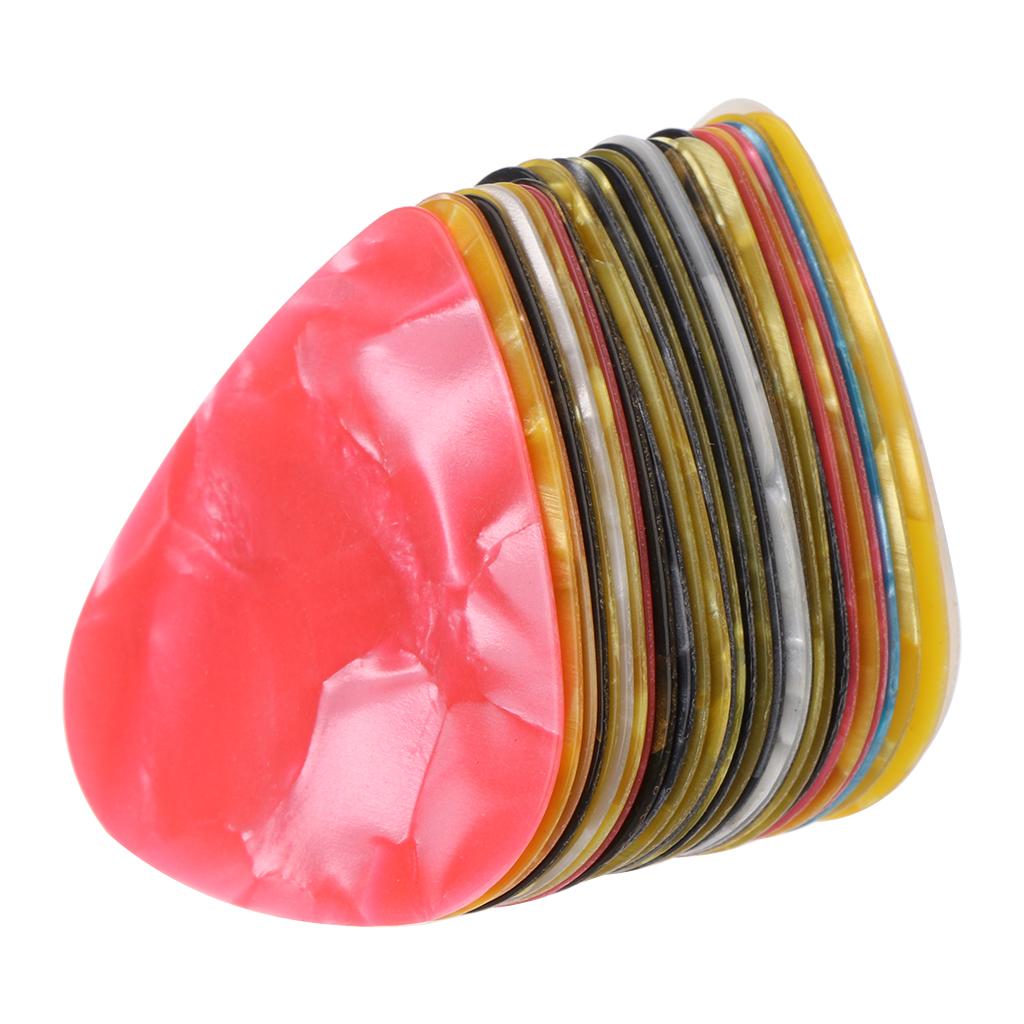 Guitar Picks Set 30 Pcs With Different Thickness Mobile Phone Pry Opening Tool for Wooden Guitar Ukulele Repair Tool