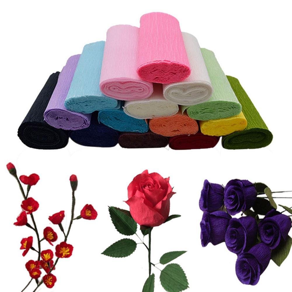 

Упаковка Букет Свадебный Цветок Упаковочная Бумага Креп Бумага Мятая Бумага Рулон Подарки Упаковка