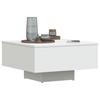 Moderne Elegante Sofatablette, Balkon-Couchtisch, Wohnzimmer-Couchtisch, 60x60x31,5 Cm