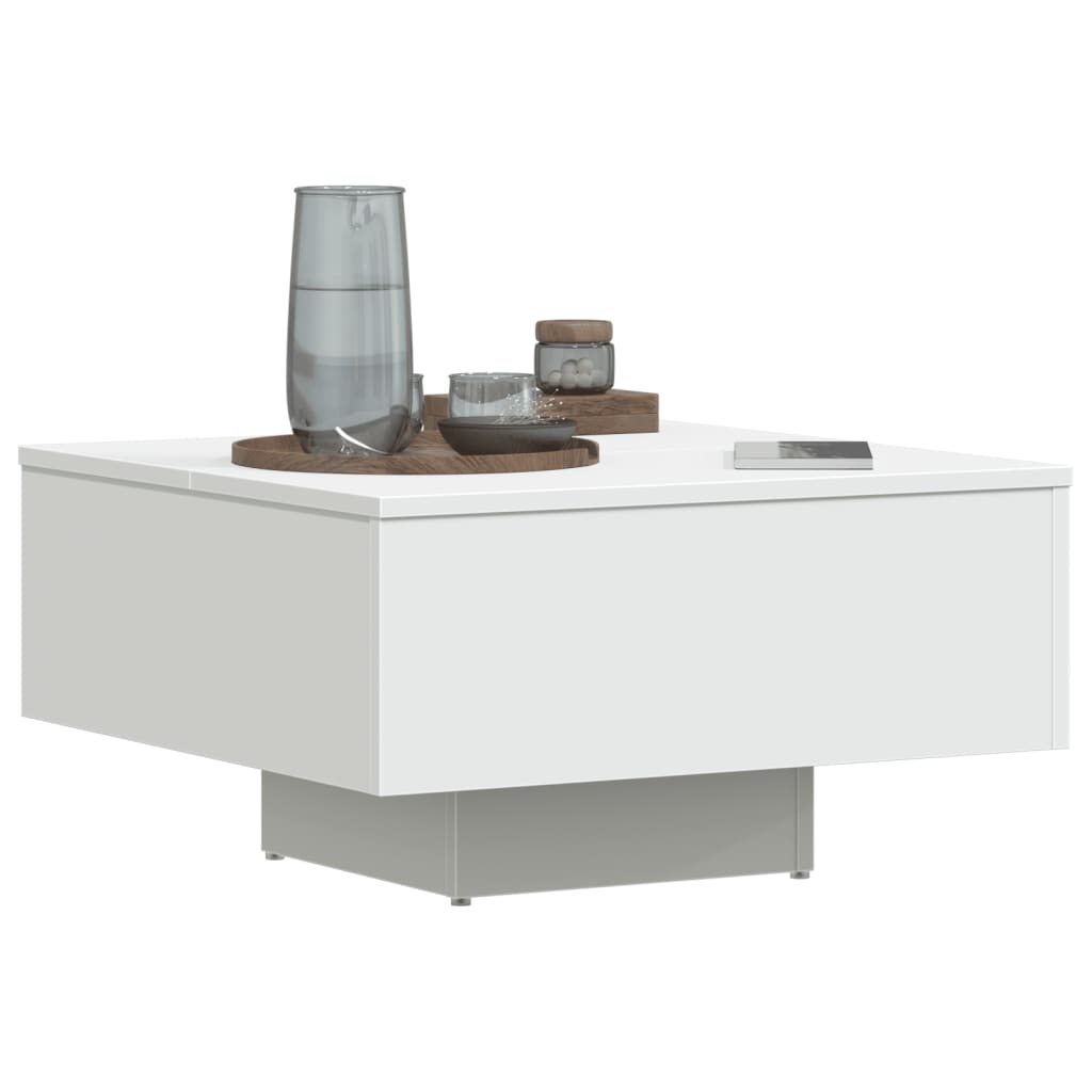 Moderne Elegante Sofatablette, Balkon-Couchtisch, Wohnzimmer-Couchtisch, 60x60x31,5 Cm