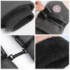PU Leather Winter Cycling Gloves Full Fingers Non-Slip Touch Screen Gloves Fleece Lining Waterproof Waterproof Gloves