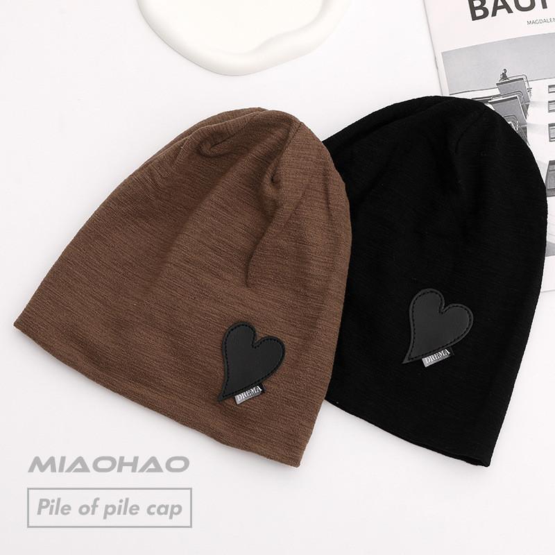Cotton Womens Premium Beanie Fall Winter Geometric Pattern Warm Hat Knit