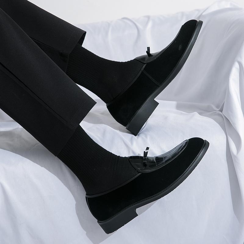 Модные мокасины Модная мужская обувь на плоской подошве Дышащая мужская обувь для ленивых — фото 7