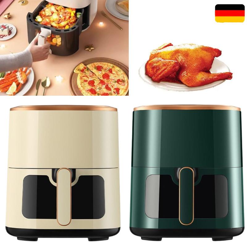 Air Fryer Household Smart Fully Automatic Visible Large Capacity Oilfree Electric Oven For Home Cooking