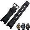 Gumový řemínek pro Casio G-SHOCK řady GST GST-B100/S110/210/W300/400G Voděodolný silikonový náramek Pánské řemínky Příslušenství
