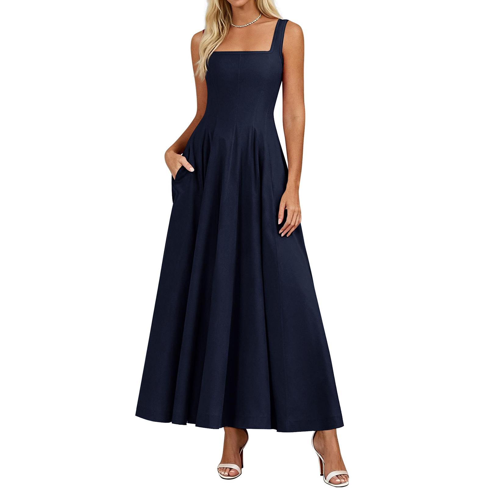 

Ladies Casual And Fashionable Dress, Long Skirt XL Темно-синій