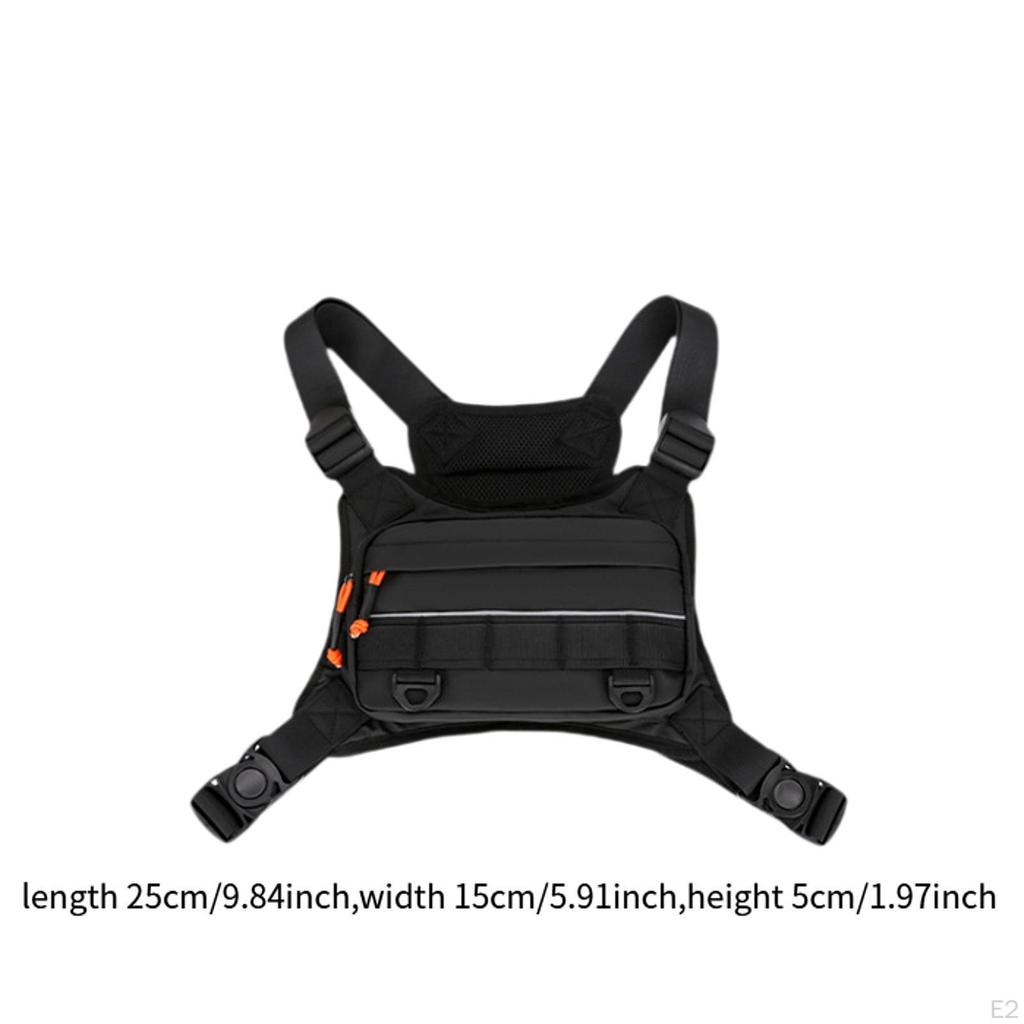 Chest Bag for Men Vest Hiking Cycling Travel Sports Rock Climbing
