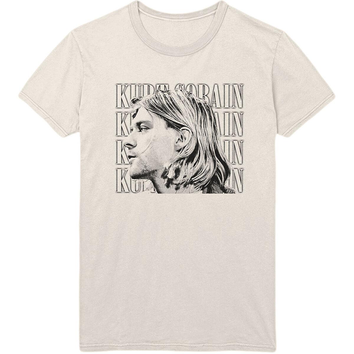 26 Sand Kurt Cobain Face Profile Nirvana officiel T-shirt Hommes Unisex T-Shirt XXL