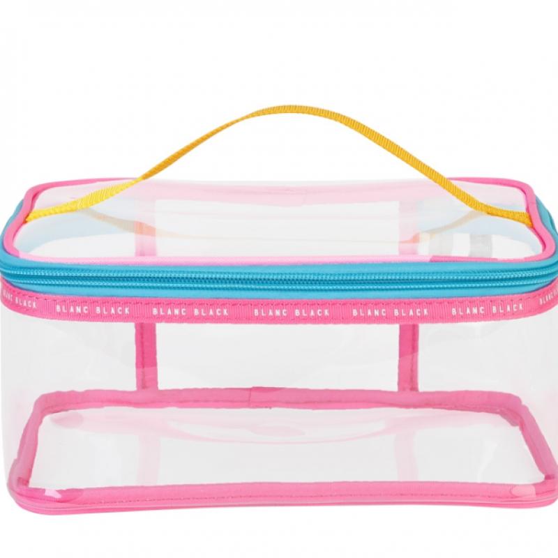 Blancblack Color Pop Vivid Square Transparent Multi Use Water Play Pouch