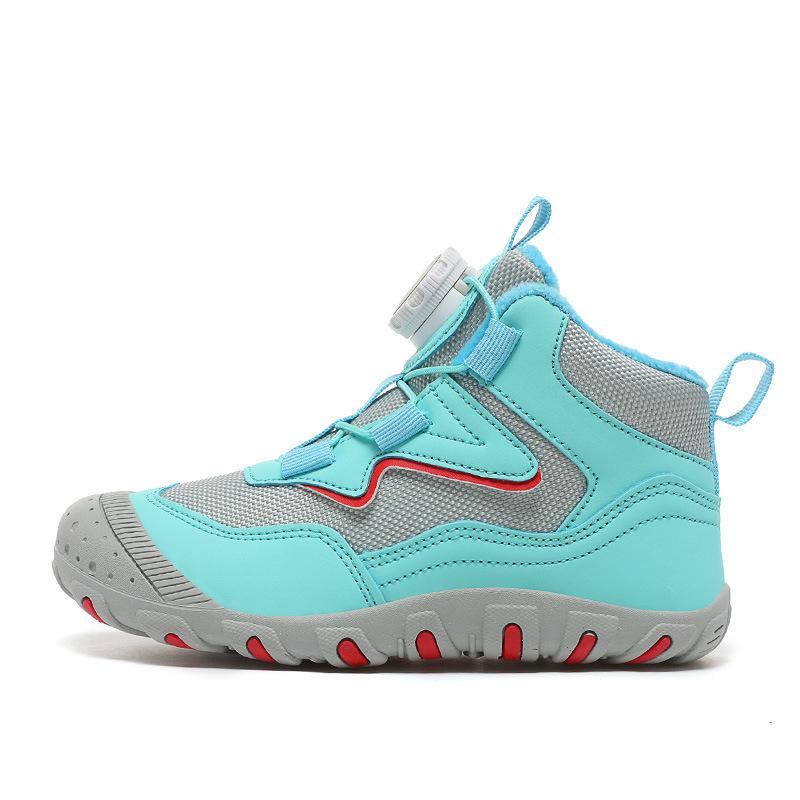 

Two cotton outdoor baotou classmates hiking shoes cotton shoes traceway children s sports shoes outdoor children s boots velvet 27 yards inner length 18cm