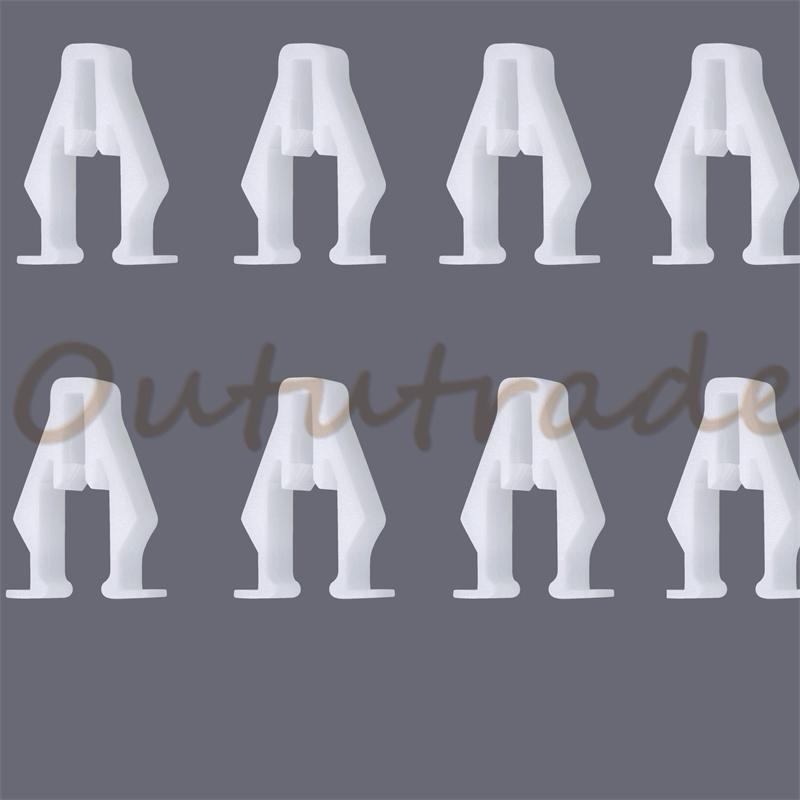 10pcs Bike Cowling Instrument Cover Bar Fairing Snap Clip Plastic Fastener Clips 90666-SDA-A01 For Honda