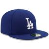 New Era 59Fifty AUTHENTIC ON-FIELD Los Angeles Dodgers Cap - Royal White - Men