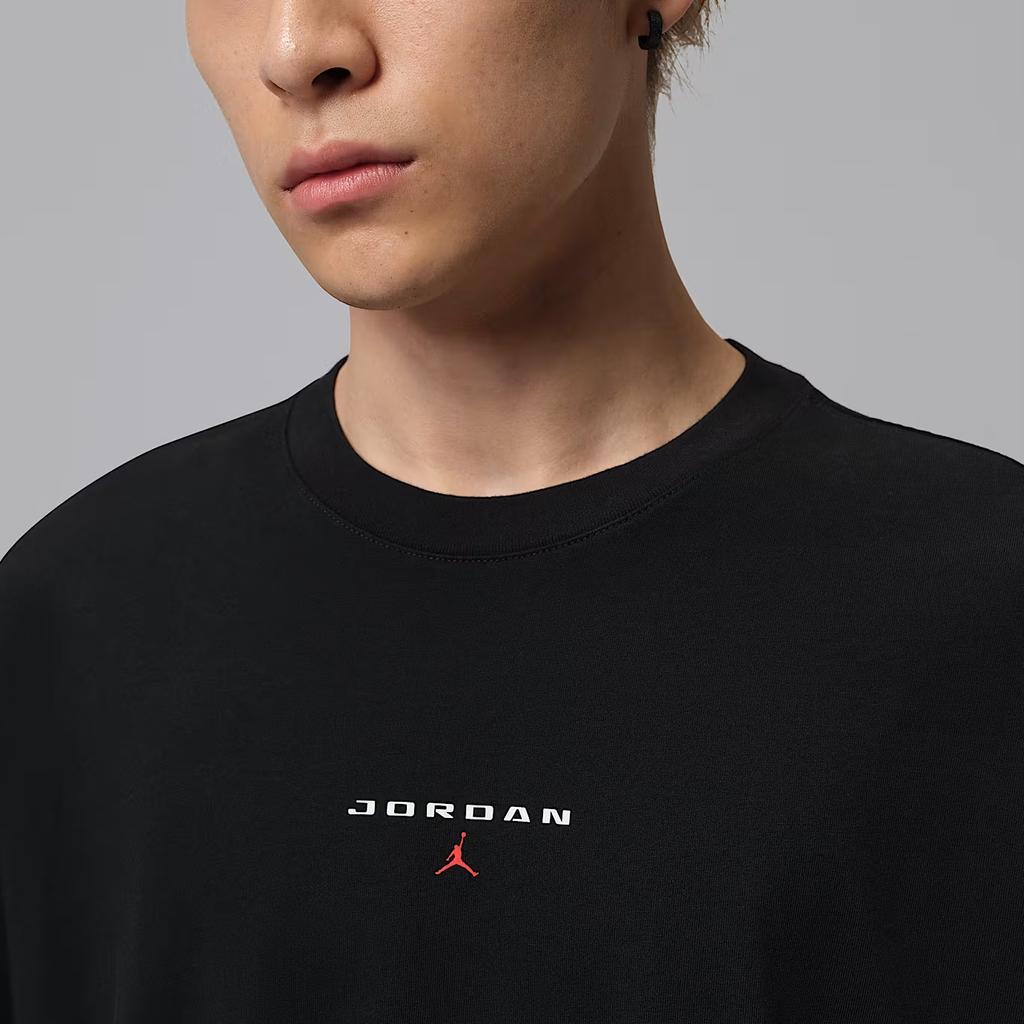 Jordan Flight Essentials Cotton Pullover Comfortable Short Sleeve T-Shirt Men Tops IO0035-010
