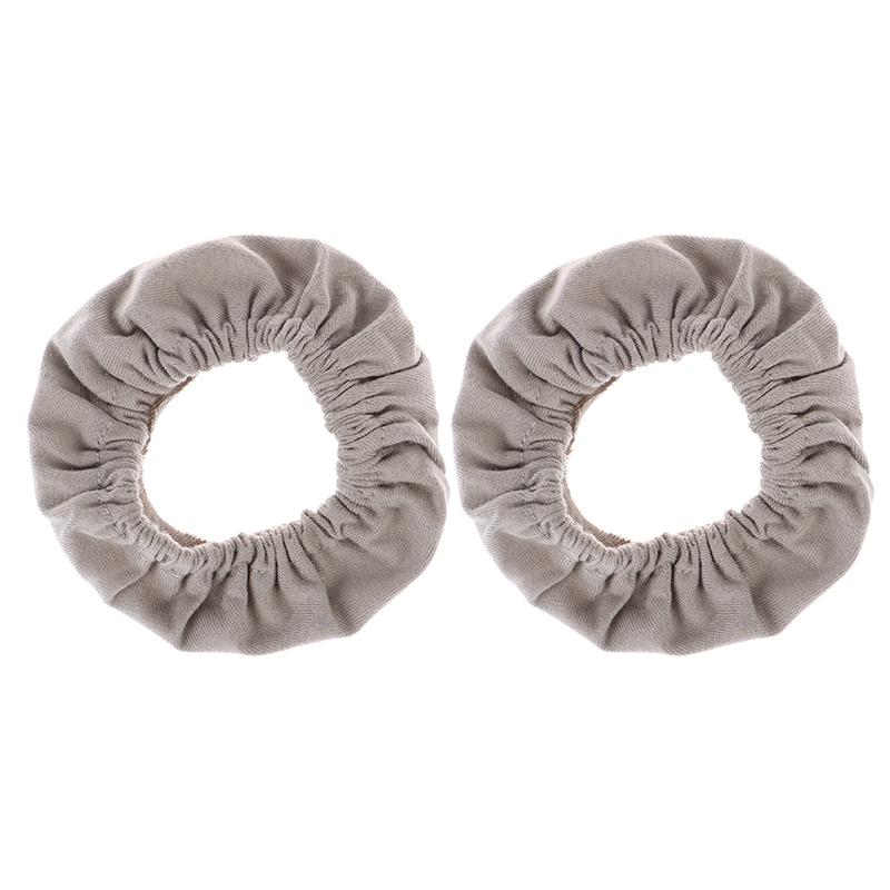 

2Pcs CPAP Mask Liners Reusable Fabric Comfort Covers To Reduce Air Leaks Skin Irritation Washable And Easy To Clean сірий колір