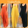 Plus Size Women's Boho Long Maxi Dress For Elegant Beach Holiday Parties