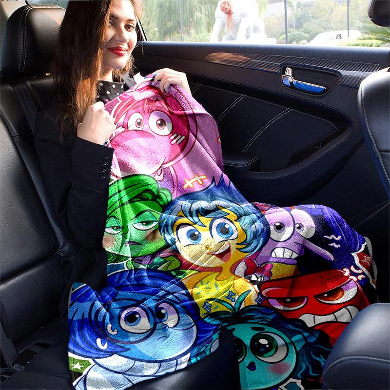 1pc. Colorful Cartoon Character Print Blanket - Perfect for Home, Office, Outdoor Use, Gift Idea, Suitable for All Seasonsz0417232