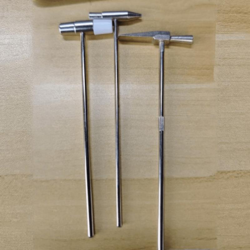 3pcs Multi-Tone Stainless Steel Tuning Hammer, Heavy-Duty for Kalimba & DIY Jewelry Crafts