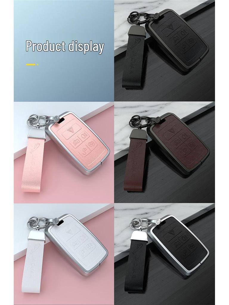 Jaguar Schlüsselhülle für 2022-2024 XEL/XFL/FPACE/XF/EPACE/XE Metallschale