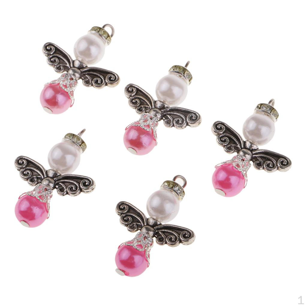 

5шт жемчужные подвески из полимерной глины с феями для изготовления ювелирных изделий своими руками