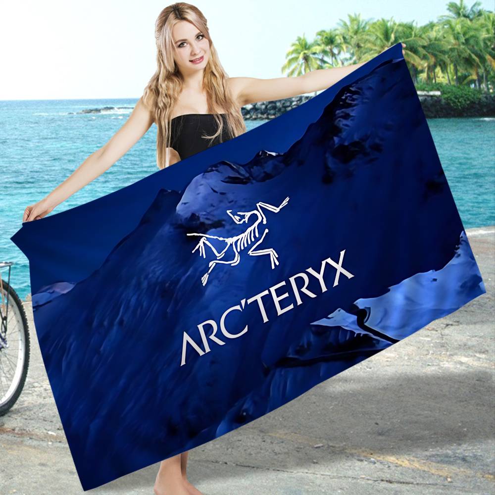 Outdoor Brand A-Arc Teryx Beach Towel Colorful Bath Towels For Girl Microfiber Quick Dry Custom Sand Free Beach Spa Gym Pool