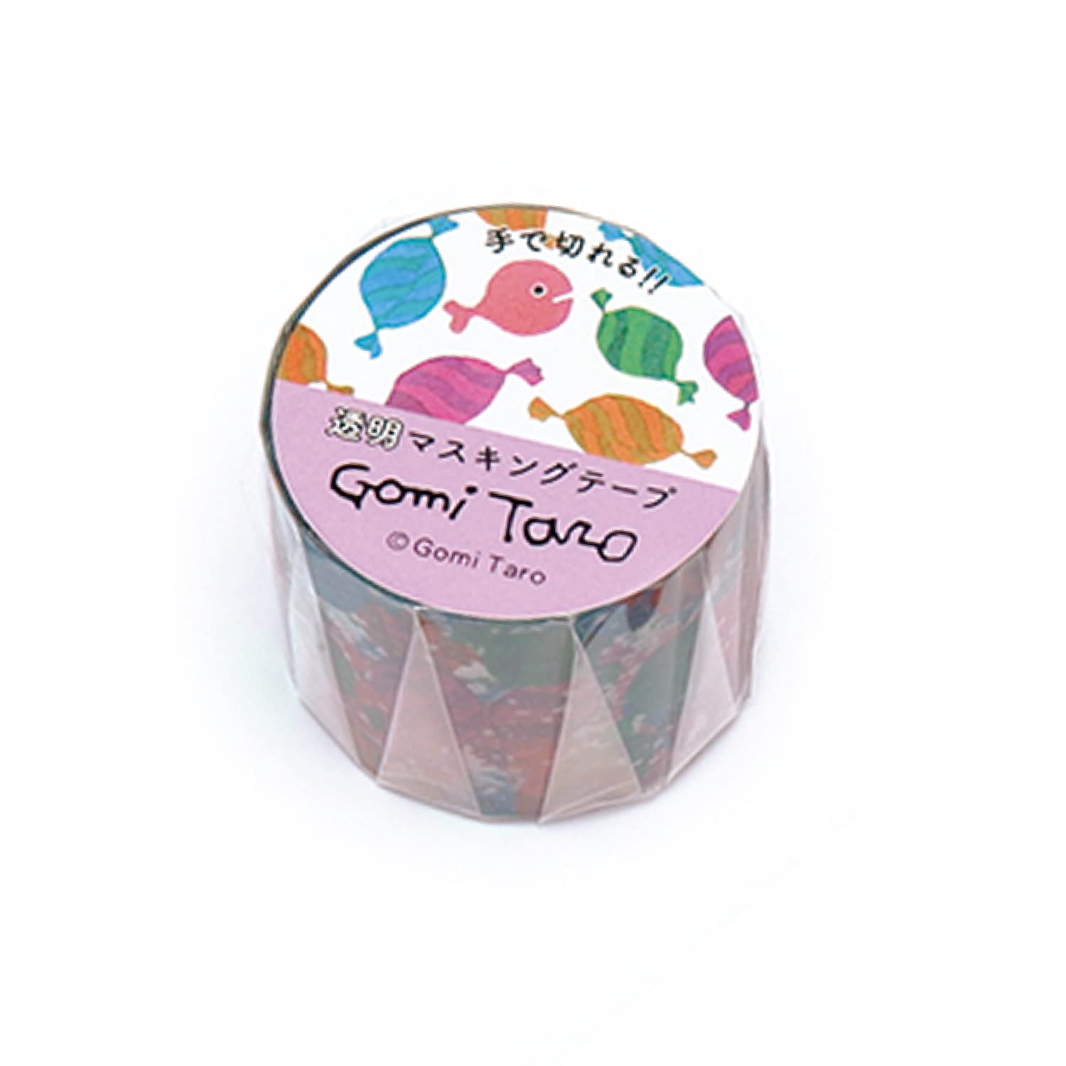 

Gakken Staful Гоми Таро Маскирующая Золотая рыбка Бег 30 мм Золотая рыбка M05054 Лента, Прочь, Прозрачный, Широкий, Конфета,