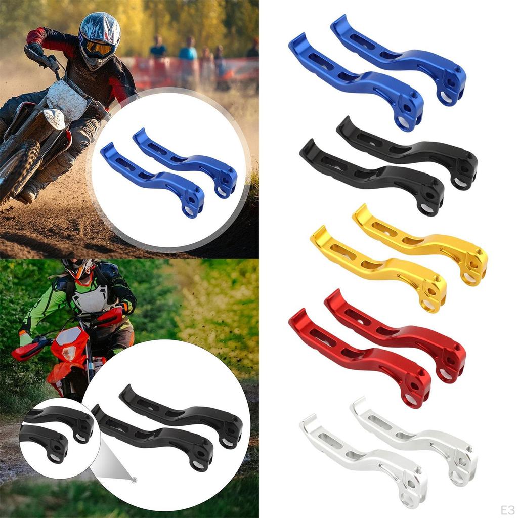 2 Pieces Brake Clutch Lever Hand Levers, Left & Right Levers for X/S Motorcycle