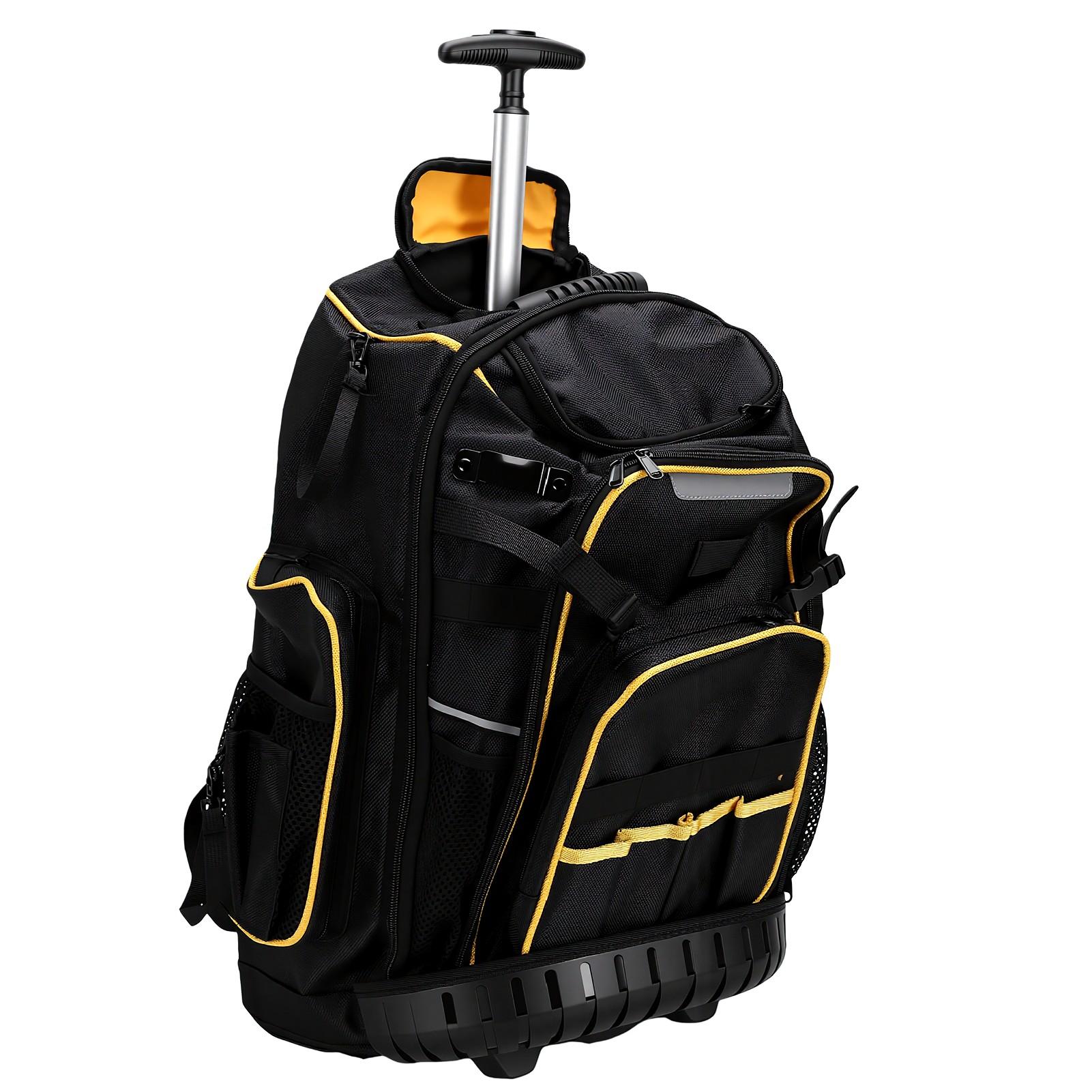 Pull Rod Tool Bag with Hard