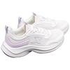 Xtep Jumping Shoes Sports Versatile Shock Absorbing Wear Resistant Breathable Low Top Casual Running Shoes Women Sneaker White Purple 876418110061-5