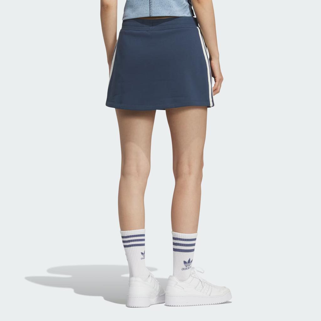 Adidas Originals Ss25 Skirt Logo Three Stripes Slim Fit Sports Casual Mini Skirt Women Skirts KG8475