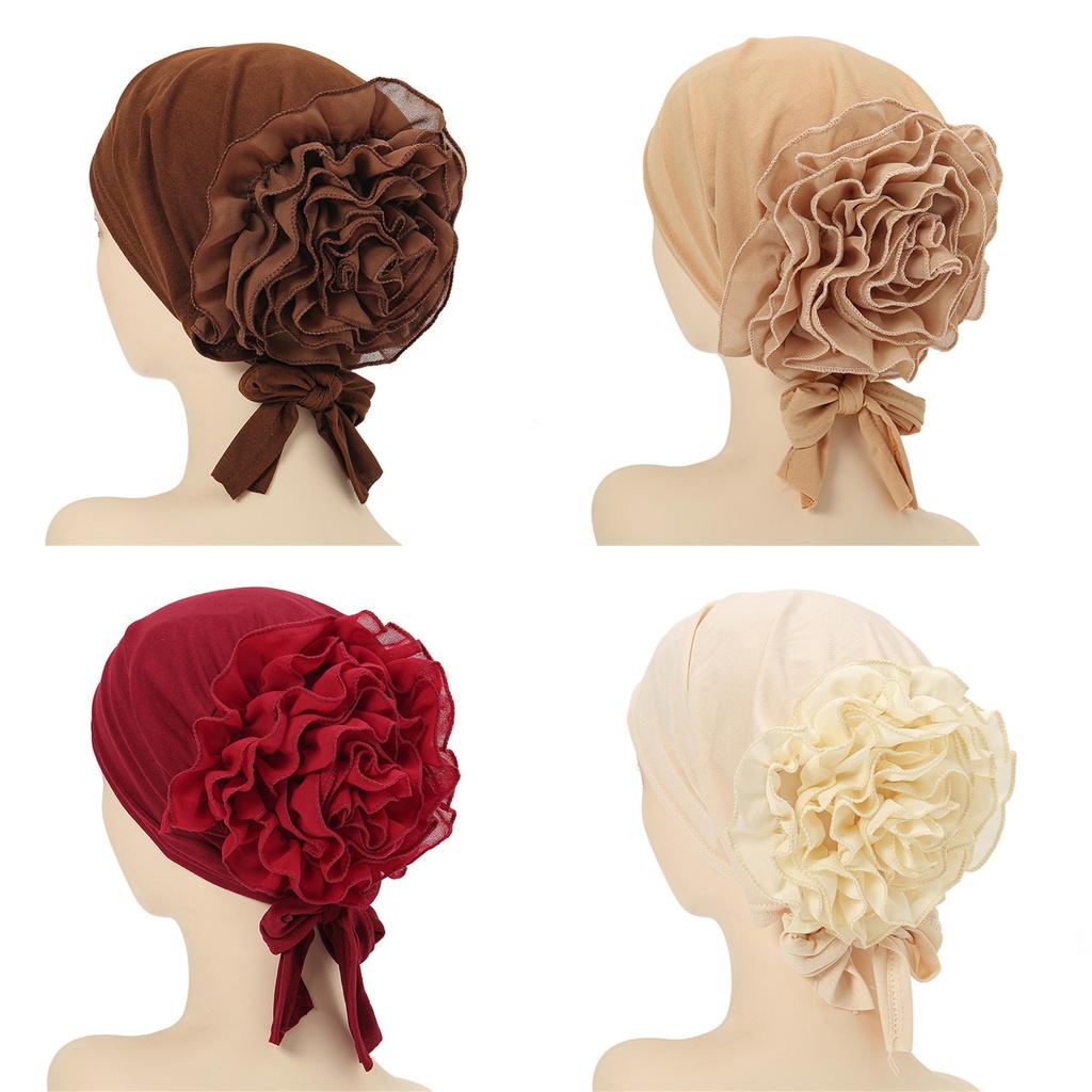Headscarf For Women Featuring Polyester Chiffon Material And Breathability