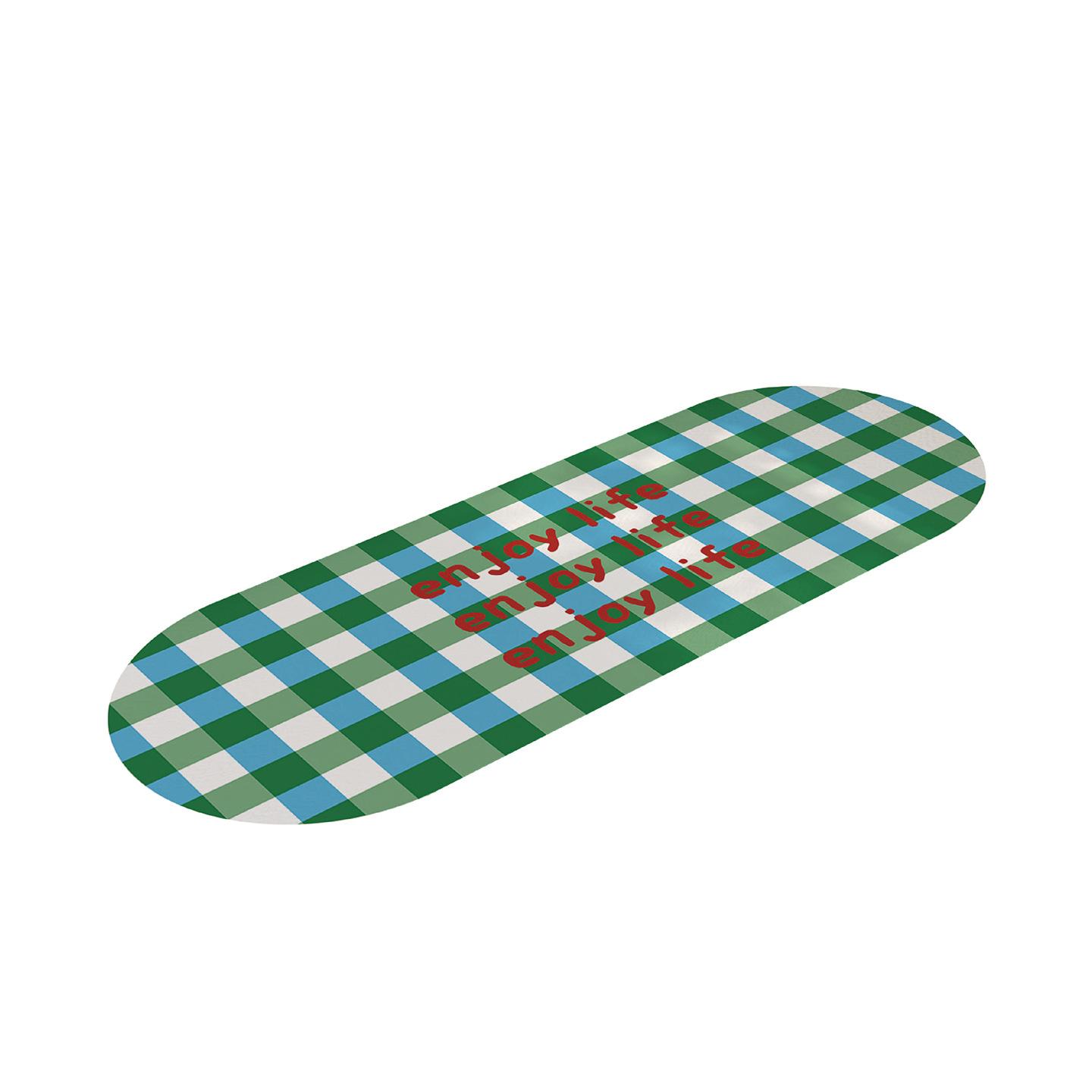 Fresh Style Soft Diatom Mud Floor Mat, Kitchen Floor Mat Can Be Cut To Absorb Water And Oil, Quick Drying, Non-Slip And Dirt-Resistant Floor Mat 40*60cm