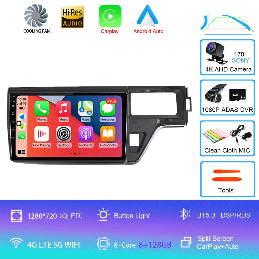 Android 14 Car Radio For Honda Stepwgn 5 2015 - 2021 Right Drive Player Multimedia Navigation Stereo GPS No 2din 2 Din Dvd