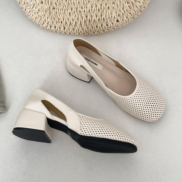Fashion Retro Woman Shoes Round Toe Casual Female Sneakers Modis New 2025 Summer On Heels Scandals Retro Woman Shoes Round Toe Modis Cas