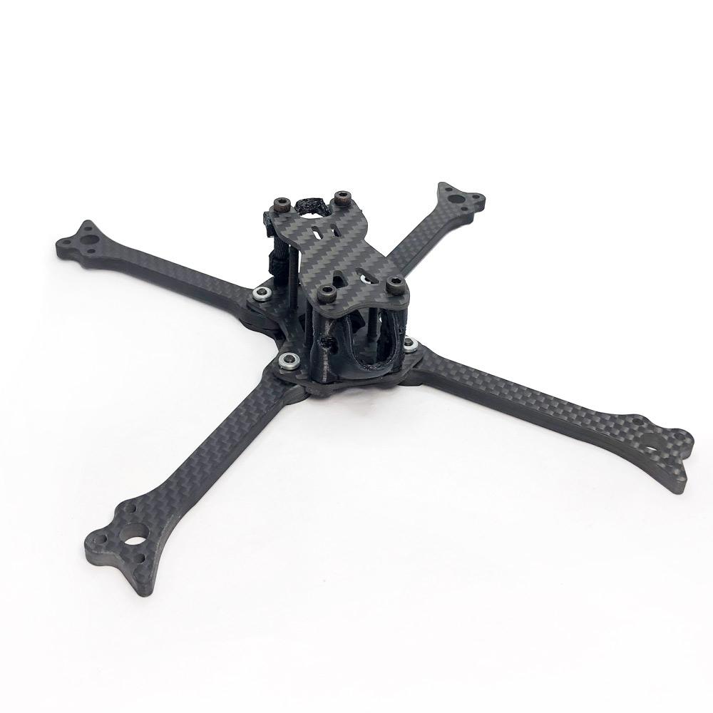 YSIDO 533 200mm 5inch Carbon Fiber Frame Racing Drone Frame Carbon Fiber X-type Split Kit for Five33 FPV RC Quadcopter Drone