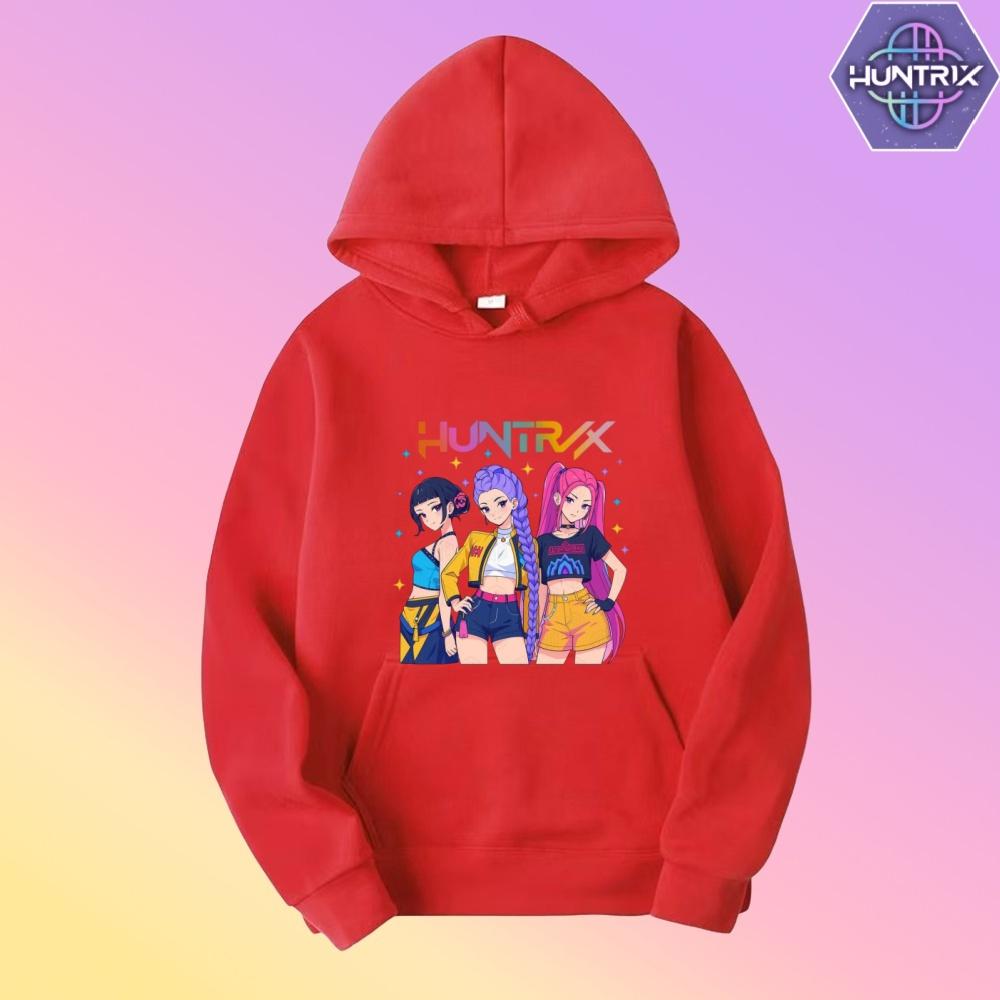 Film KPop Dämonenjäger Saja Boys Hoodie Herren Damen Kleidung Koreanischer Modetrend Streetwear Unisex Lässiges Übergroßes Sweatshirt