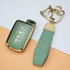 Car Key Case Cover For Toyota Camry Corolla RAV4 Highlander Avalon 2015 - 2017 4 Buttons Smart Control Cover Holder Keychain