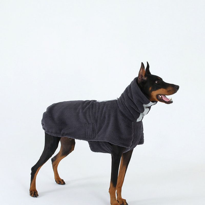 DR.BREEDS Reversible Dumble Jumper Doberman Pinscher Gray