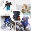 2025 Fleece Neck Warmer Winter Neck Windproof Tube Scarf for Men Bandana Mask Soft Half Face Cover Snowboard Gaiter Women
